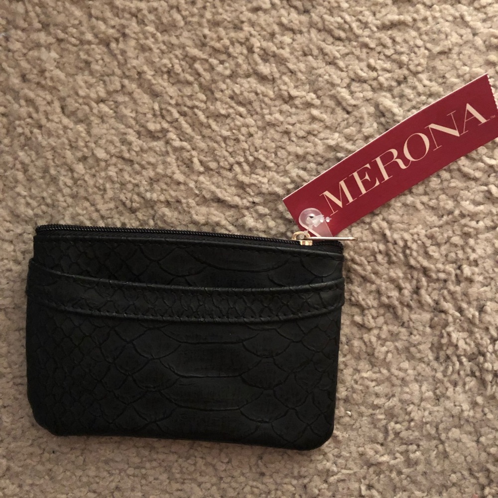 Black change purse